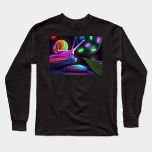 Colorful snail Long Sleeve T-Shirt